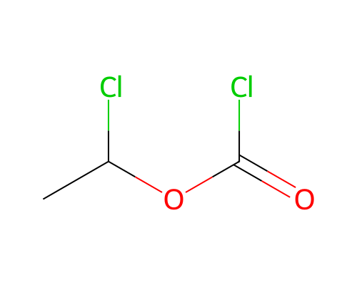 Chloro Ethyl Chloro Formate structure