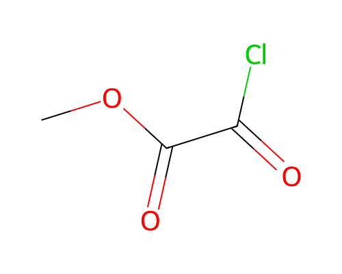 Methyl Oxalyl Chloride structure