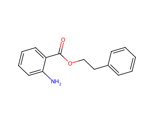 Phenyl Ethyl Anthranilate structure